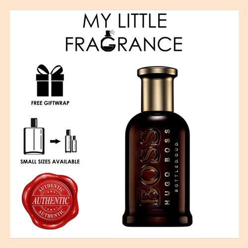 Hugo Boss Bottled Oud EDP (5ml/10ml/100ml) Eau de Parfum for Men Man Him Guys pour Homme Brown