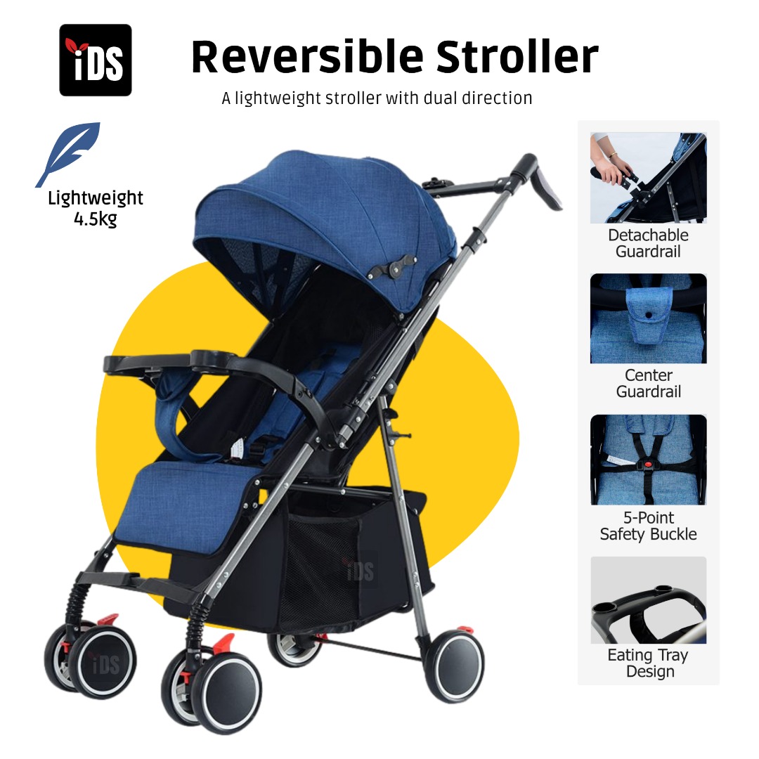 Reversible stroller lightweight hotsell