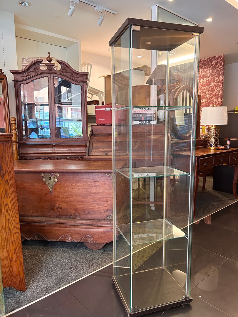 Ikea DETOLF glass display Furniture & Home Living, Furniture