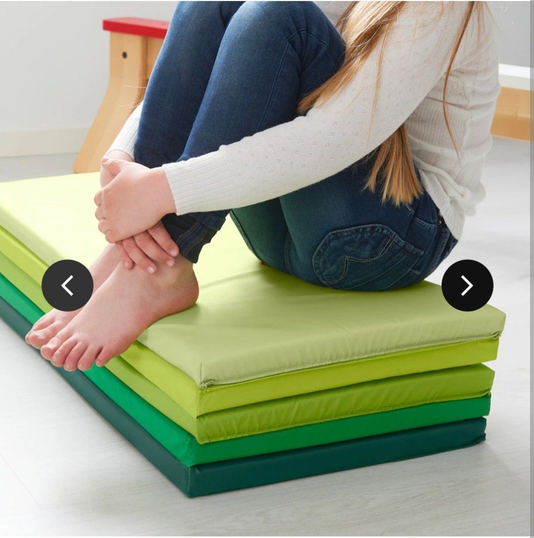 IKEA Folding Gym Mat, Sports Equipment, Exercise & Fitness, Exercise Mats on Carousell