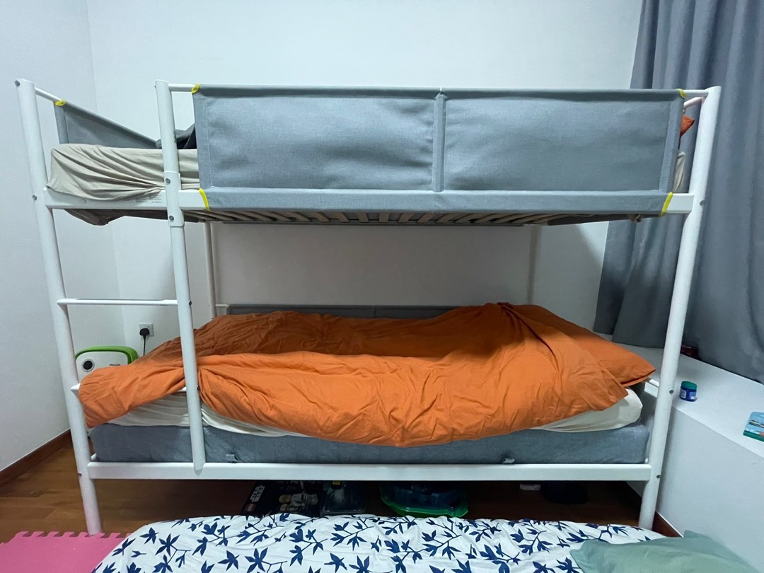 Ikea Vitval Bunk Bed, Furniture & Home Living, Furniture, Bed Frames