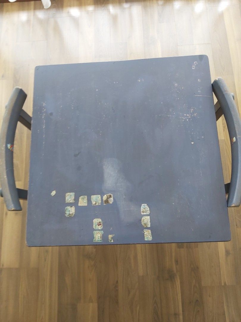 Ikea Wooden Table+2 Chairs, Babies & Kids, Baby Nursery & Kids