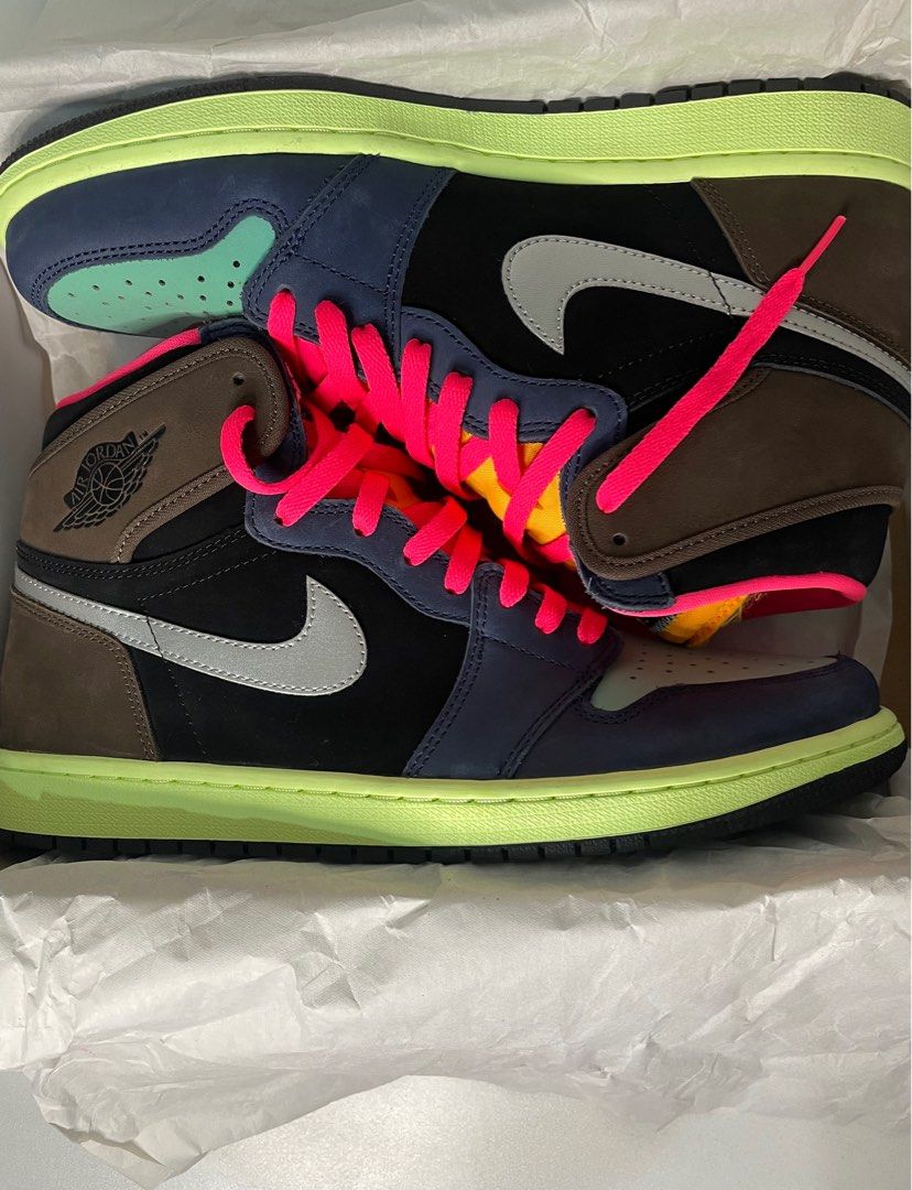 jordan 1 biohack pink laces