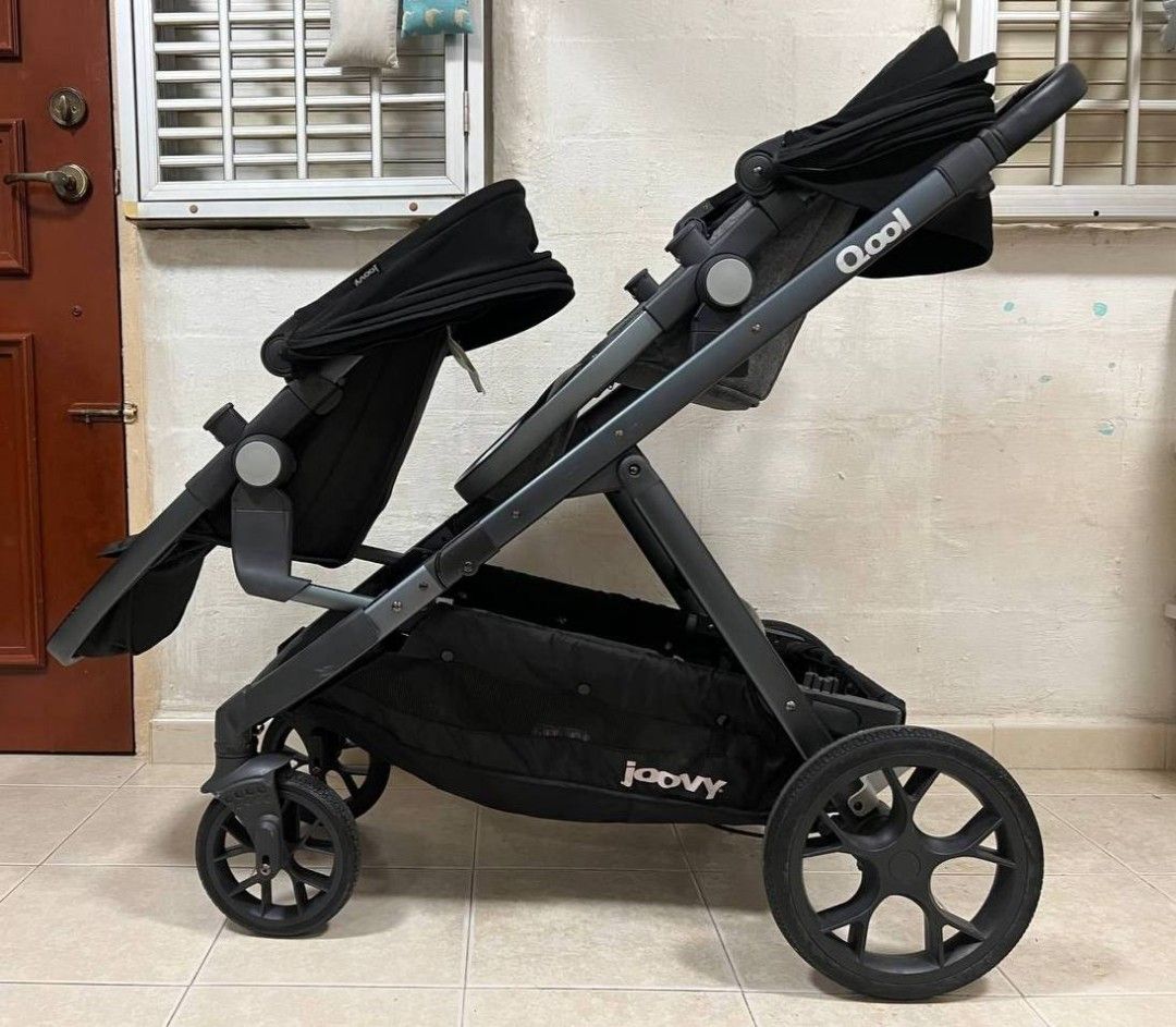 Joovy Qool Double Stroller, Babies Kids, Going Out, Strollers on