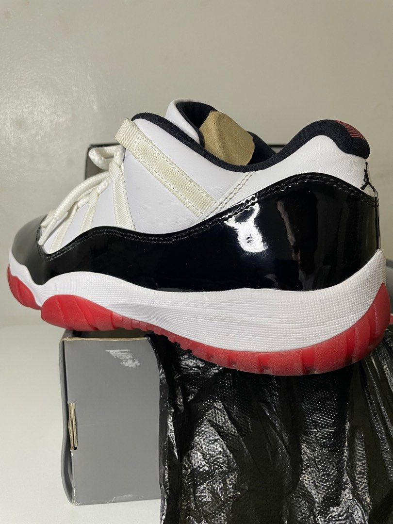 Jordan 11 Low Bred Cord (Category: Sneakers) located in Quezon City. Submitted by ledgeve (Listing ID 1225964884, Image 3). Description: AUTHENTIC Jordan 11 Low Bred Cord Size: US 11.5 & UK 10.5 Condition: 9-9.5/10 Color rate: 10/10 Selling for: 11000php ✔️Shoes & Box ✔️Original Receipt 🎧Videos & Pictures of the listed item are available through chat 💰RFS: Resell 📦For Pickup: Please Schedule 📦For Meetup: Please Schedule (For sure buyers only)