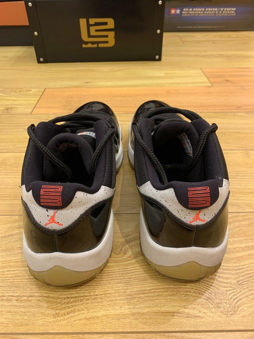 Jordan 11 low infrared real vs fake sales