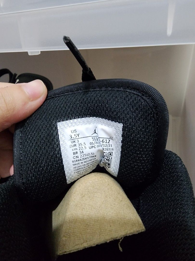 bred toe gs