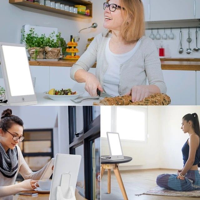 JSK 18 Dimmable Daylight Therapy Lamp 100 240V UVfree Light Vanity