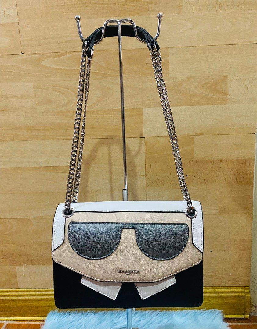 Karl Lagerfeld Two Way Sling bag, Women's Fashion, Bags & Wallets ...