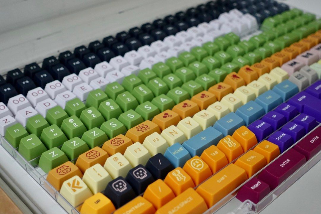 Keycaps Doubleshot SA Domikey, Computers & Tech, Parts & Accessories ...