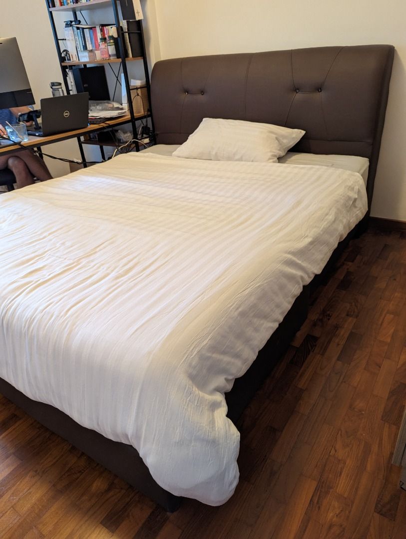 King Koil Queen Frame & Mattress, Furniture & Home Living, Furniture