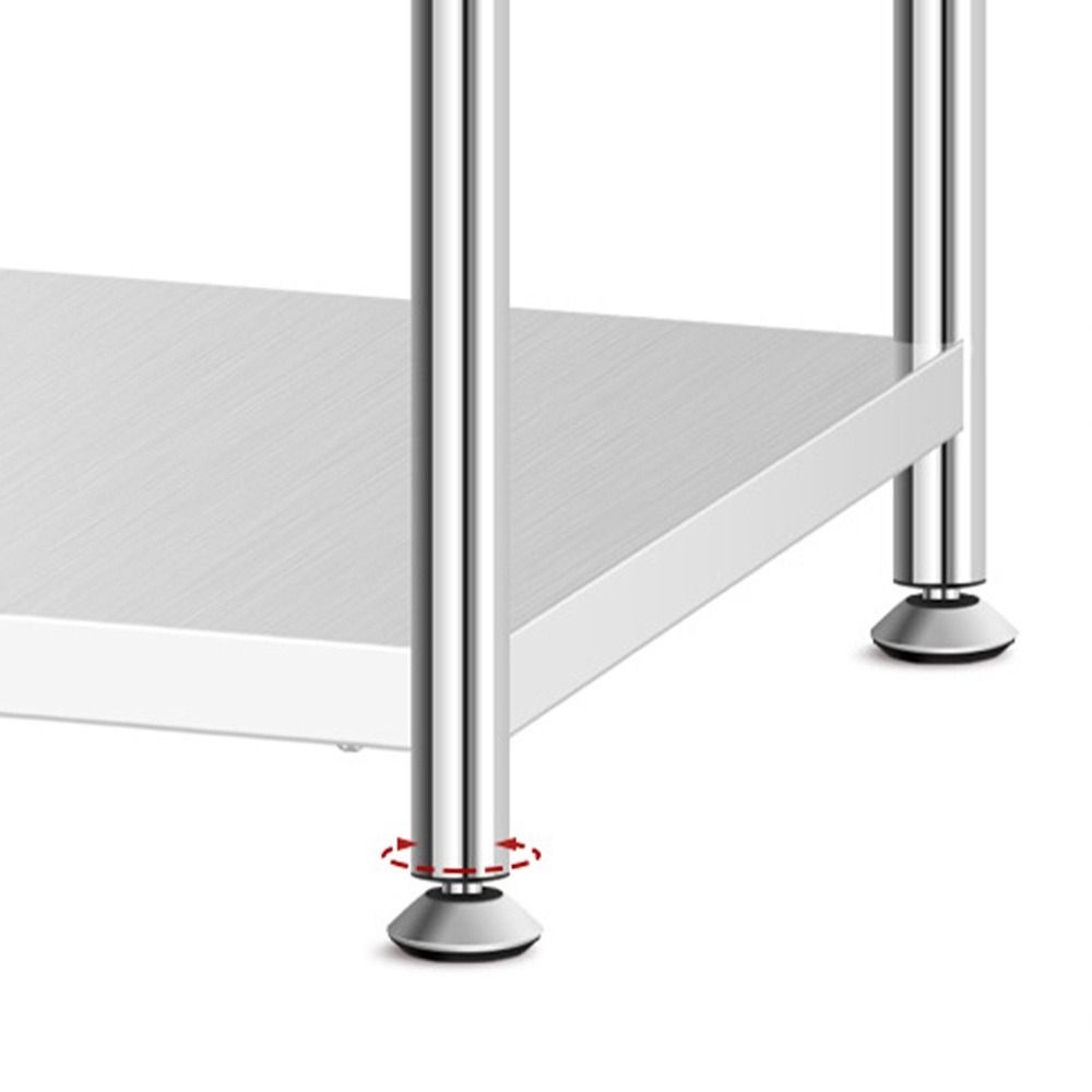 Kitchen Storage Rack / Shelving / Stainless Steel / 3 Tier / 4 Tier