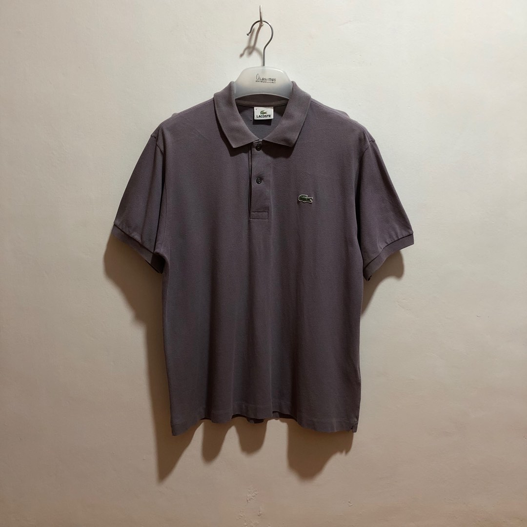 Lacoste Lilac Polo Shirt on Carousell