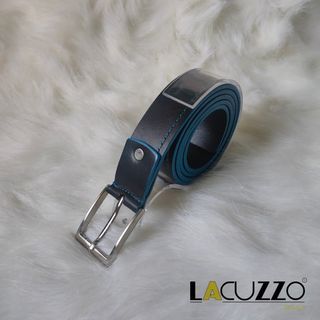 LACUZZO® DESIGN ITALY | Frame Buckle Leather Belt