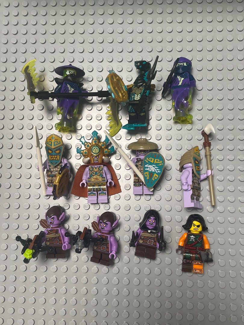 Lego NinjaGo Villains Minifigures Bundle Hobbies Toys Toys