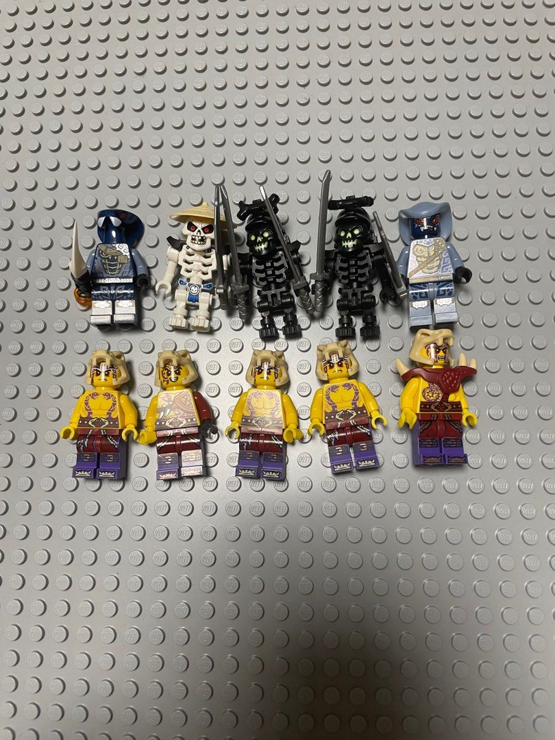 Lego NinjaGo Villains Minifigures Bundle, Hobbies & Toys, Toys & Games ...
