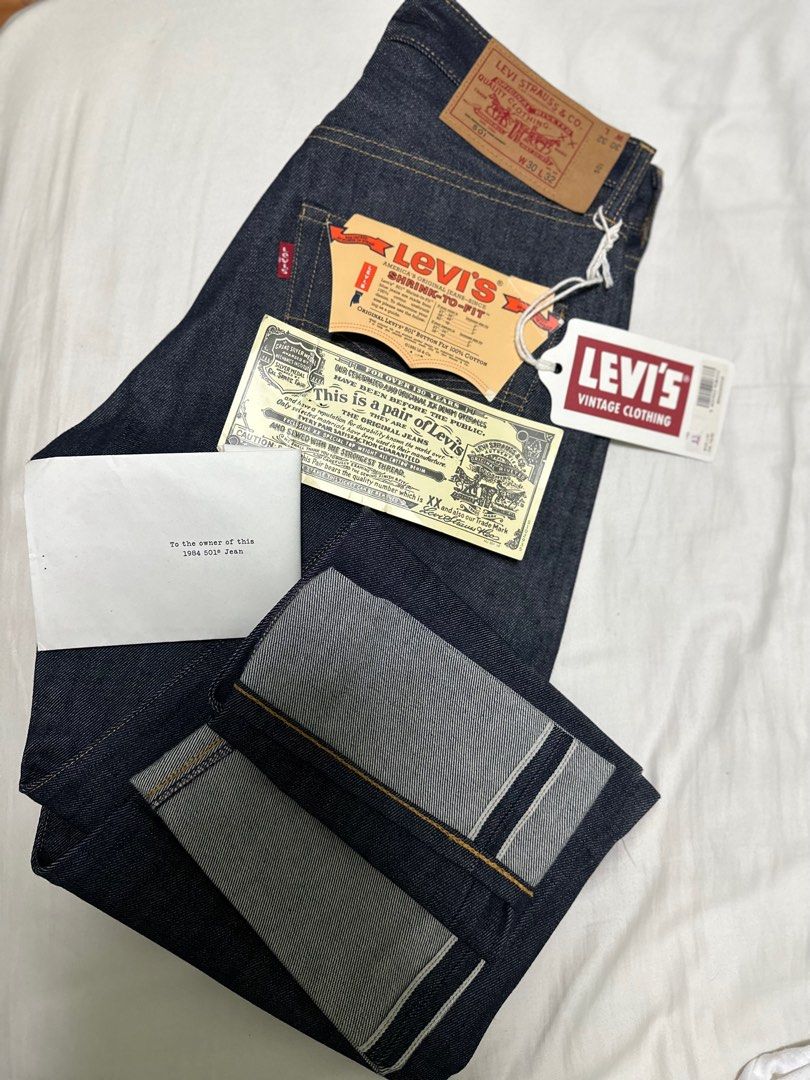 Levi s 501 1984 Vintage Selvedge jeans