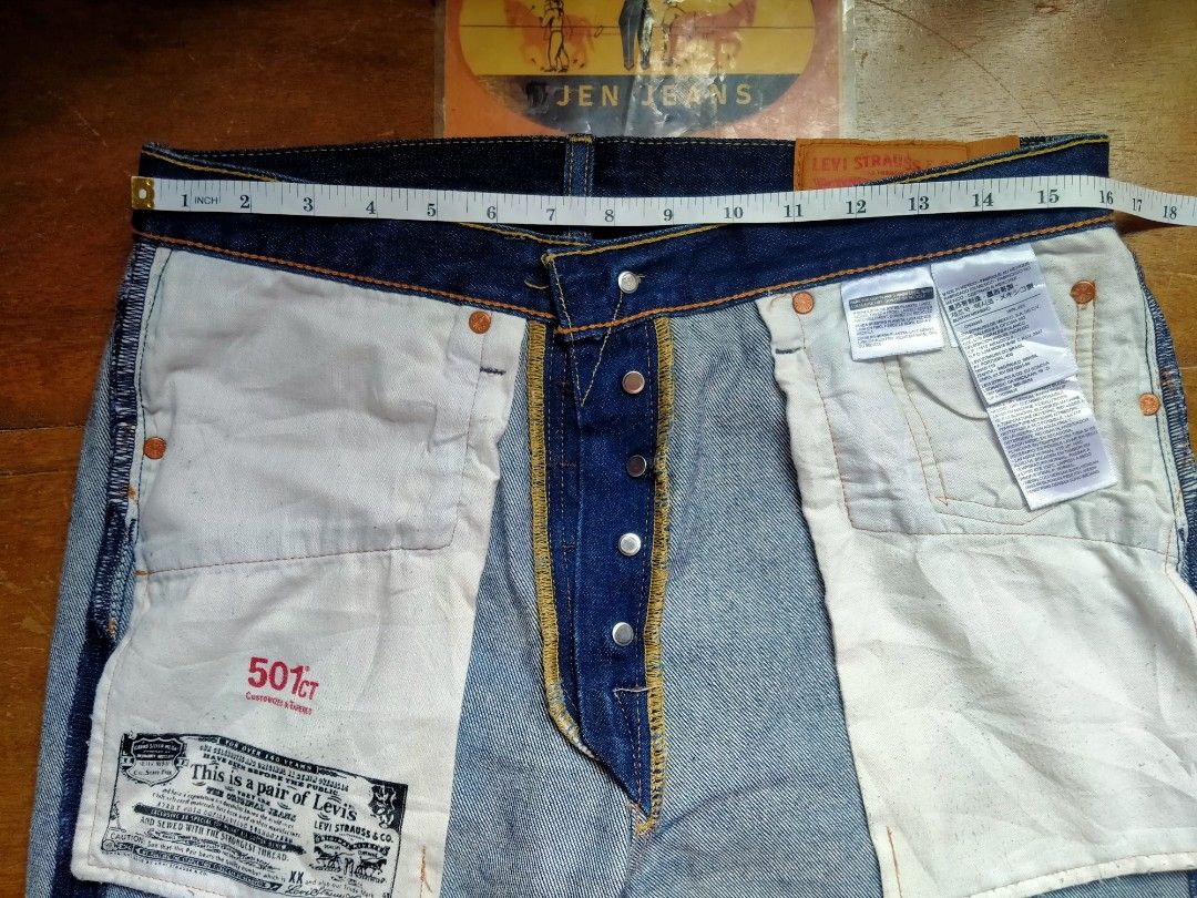 Levi's 501 ct for men, Men's Fashion, Bottoms, Jeans on Carousell