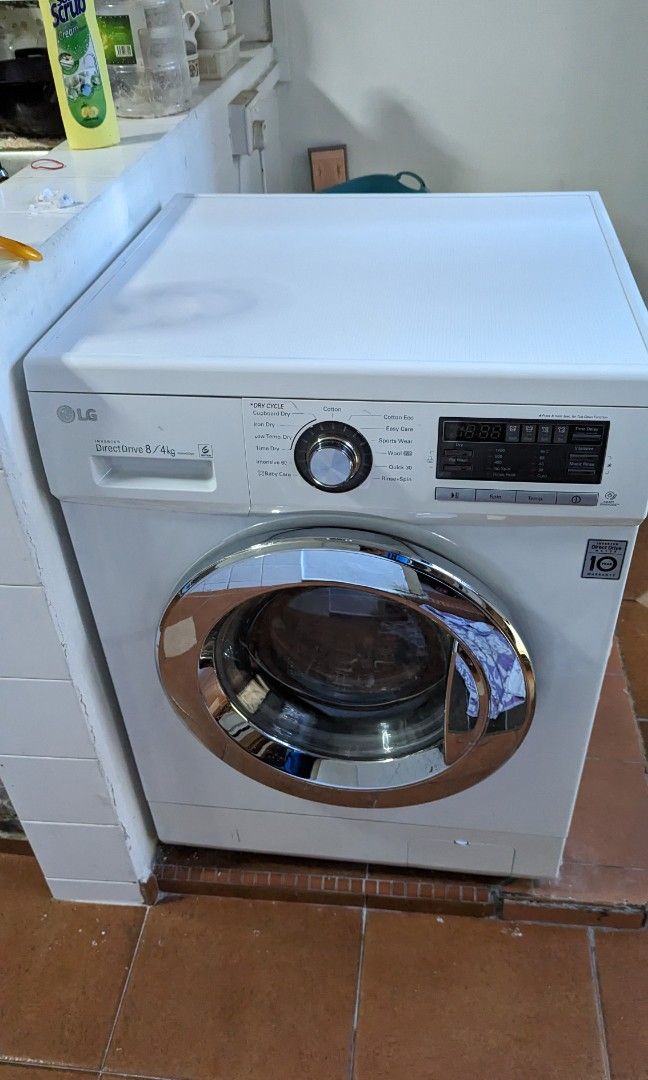 LG WasherDryer WD 1486ADP3, TV & Home Appliances, Washing Machines and