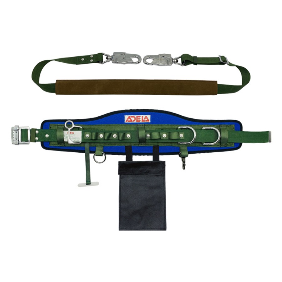 lineman safety belt h116, safety gear, ppe, safety equipment
