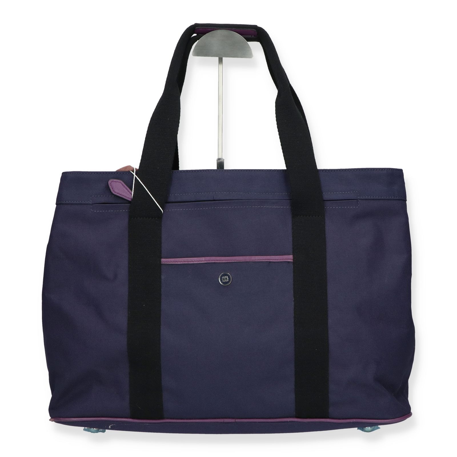 LOEWE PURPLE CANVAS TOTE BAG 237009616 WE, Luxury, Bags & Wallets on