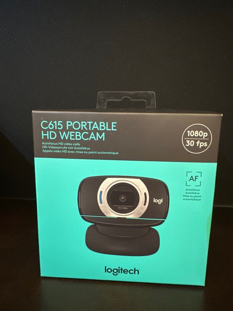 Logitech C615 Portable HD WebCam, Computers & Tech, Parts & Accessories ...
