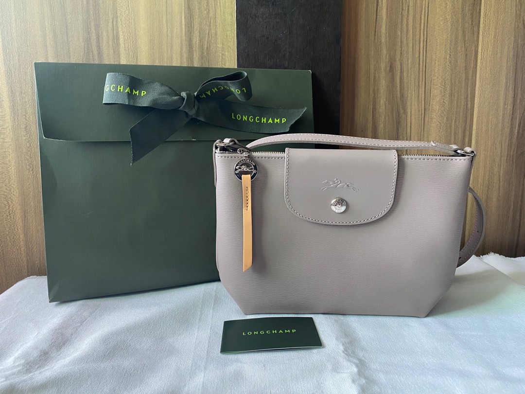 LONGCHAMP LE PLIAGE City Crossbody Bag Beige BNEW, Women's Fashion