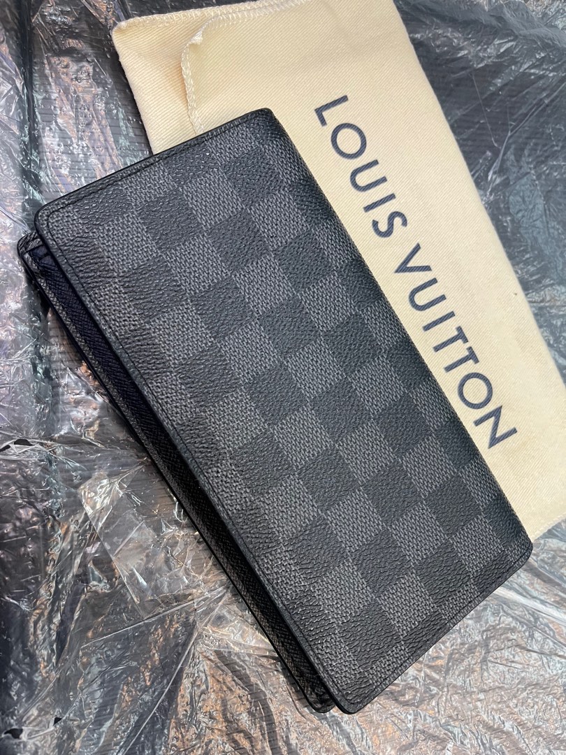 Bags, Louis Vuitton Brazza Wallet With Hot Stamp Am