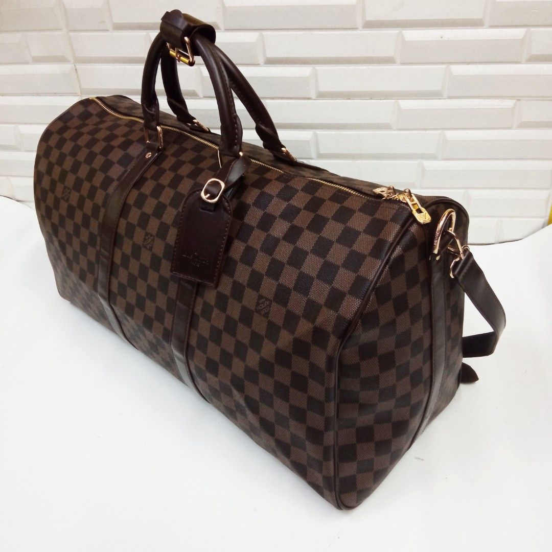 Louis vuitton keepall clearance 50 damier ebene