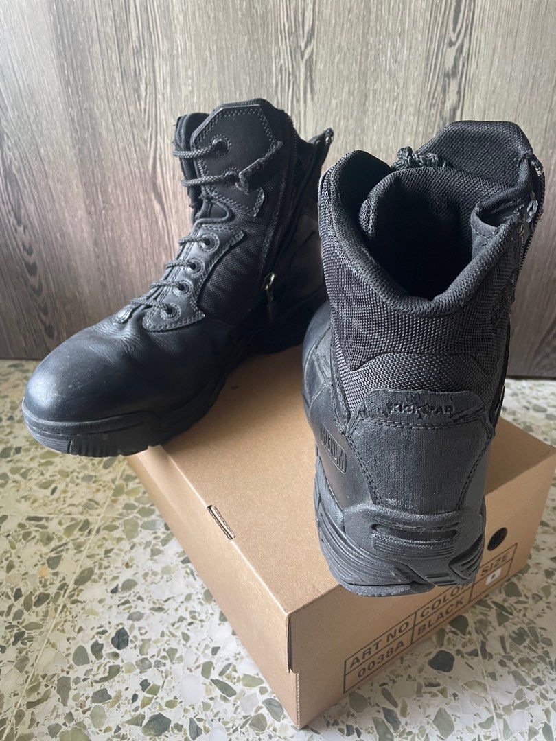 Military Boots Men Magnum Stealth Force Side Zip Waterproof