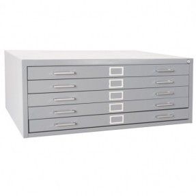 Map and Plan Steel Cabinet 5-Drawers 

Features 

4th Generation design, enamel paint in wrinkled or plain finish 

Overall Dimension 

21"h x 46"w x 32"d  

Thickness
Gauge#18 = 37,500