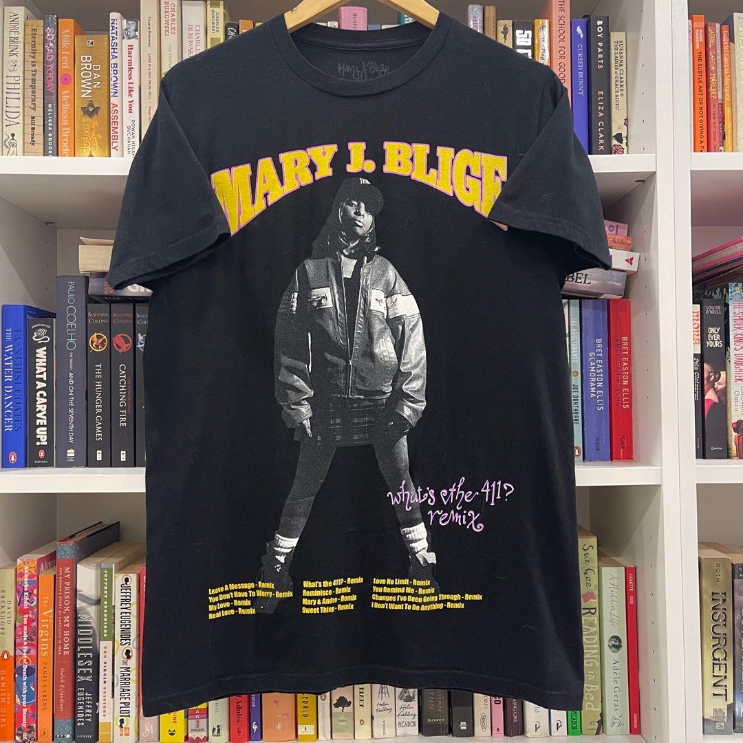 Mary J Blige Whats The 411 Remix Promo Tee