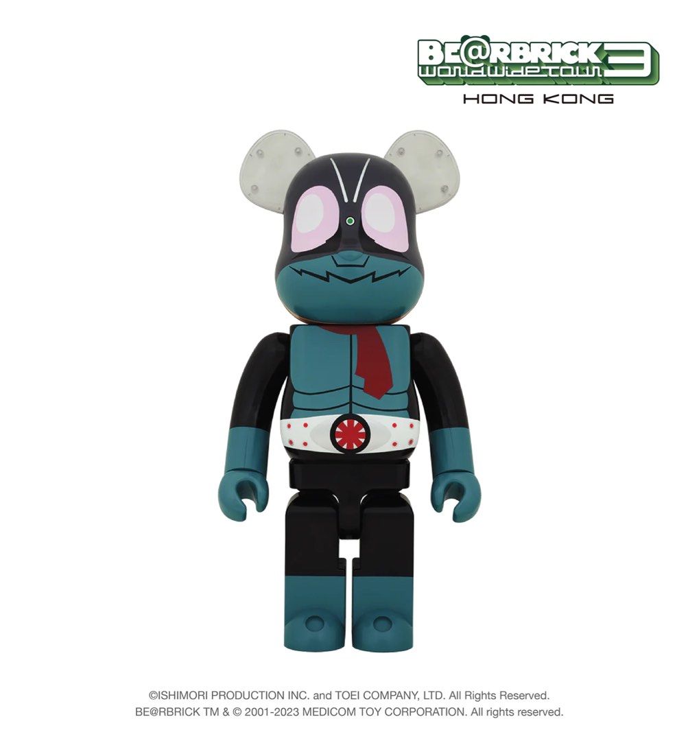 Mark Rider V1 Masked Rider Version 1 Bearbrick 1000%, Hobbies & Toys, Toys & Games on ...