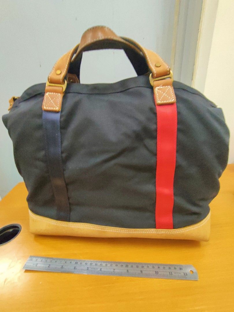 Masterpiece (Masterpiece Beams) Japan leather Corduracanvas briefcase messenger bag with