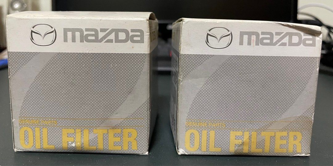 Mazda oil filter (B6Y1-14-302A), Car Accessories, Accessories on Carousell