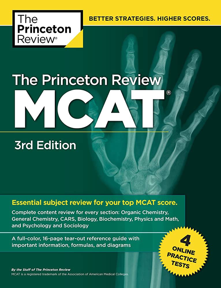 MCAT Princeton Review All Subjects Review Hobbies Toys Books