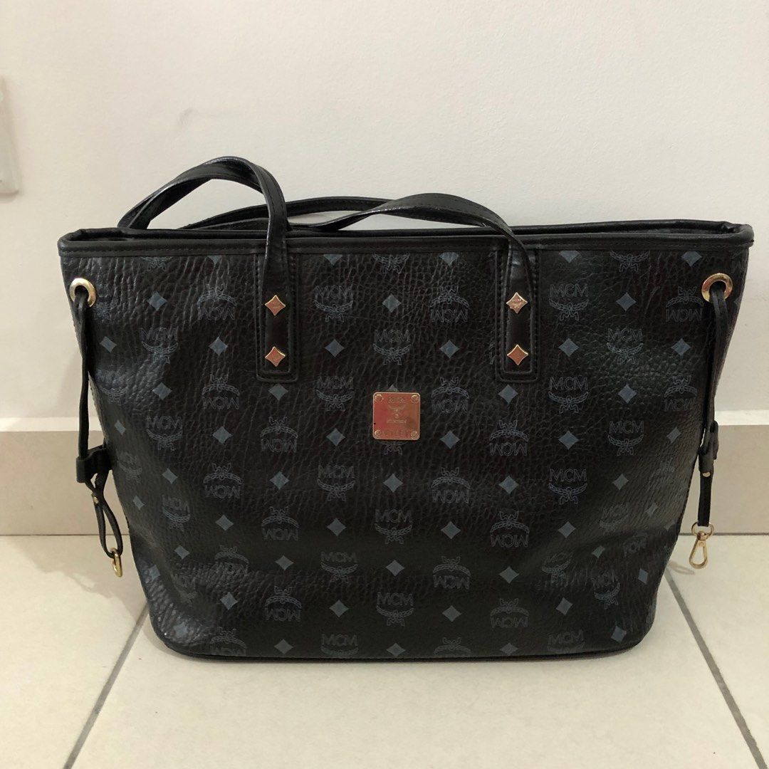 MCM Tote Bag, Luxury, Bags & Wallets on Carousell