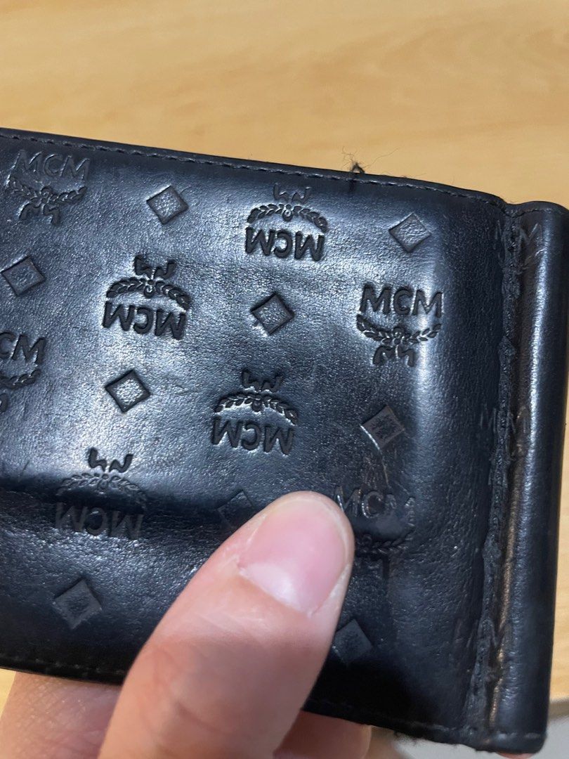 Fake mcm wallet clearance