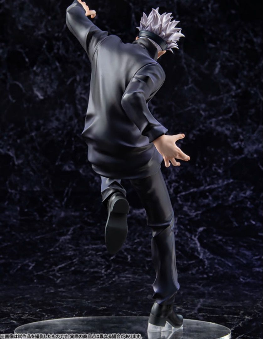 Megahouse Jujutsu Kaisen Gojo Satoru 1/8 figure (Category: Toy Figures) located in Singapore. Submitted by d___.o___.d___.collectibles (Listing ID 1226027276, Image 3). Description: Deposit: 50% Takes about 2 weeks of less to arrive from Japan. Terms & Conditions: - Prices quote will be all inclusive. - Stocks are limited and we do not carry physical stocks. All items are by preorder. - All items are new and sealed unless otherwise specified. - P