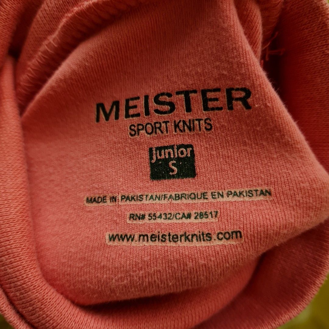 Meister junior ski baselayer turtleneck size small