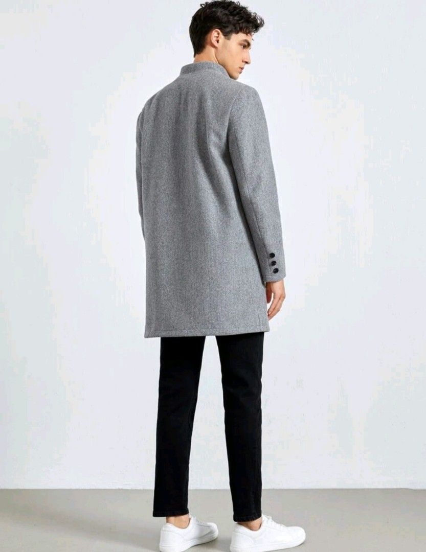 Men Button Front Wool Mix Fabric Jacket (Category: Coats, Jackets and Outerwear) located in Antipolo. Submitted by luckycharmed (Listing ID 1226011883, Image 2). Description: .