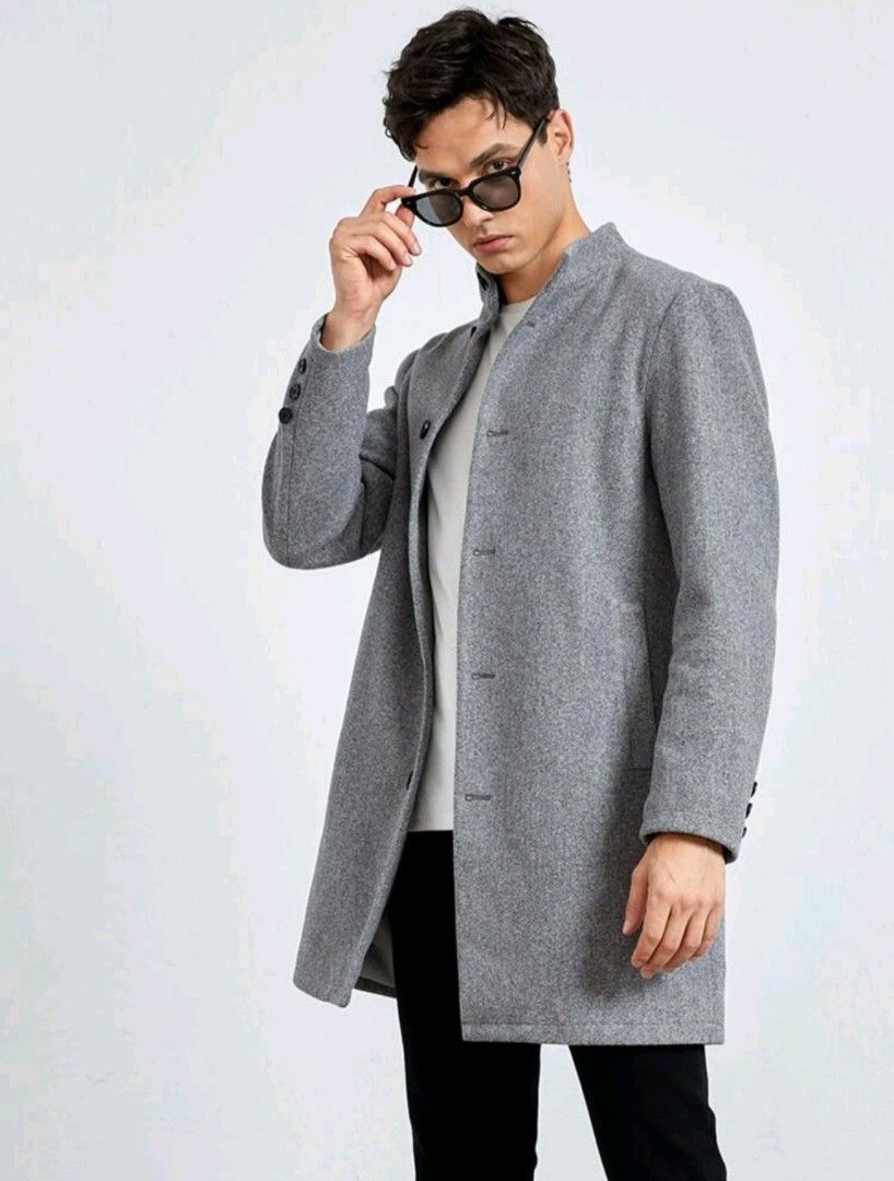 Men Button Front Wool Mix Fabric Jacket (Category: Coats, Jackets and Outerwear) located in Antipolo. Submitted by luckycharmed (Listing ID 1226011883, Image 1). Description: .