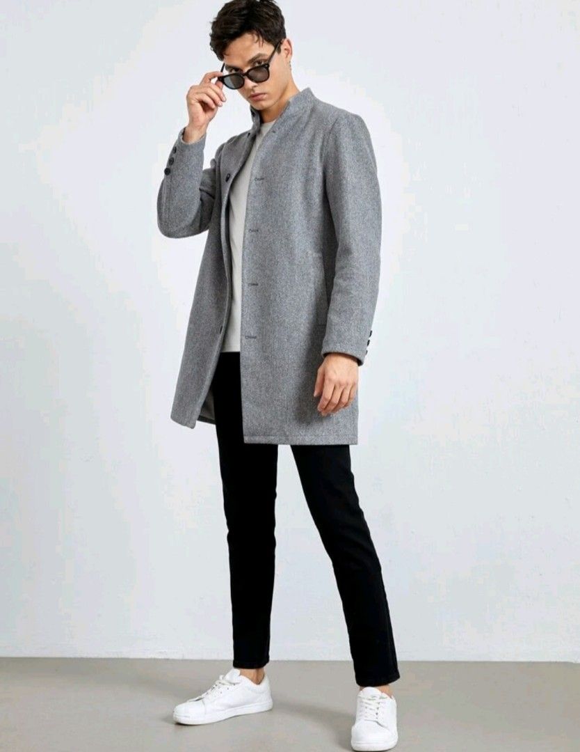 Men Button Front Wool Mix Fabric Jacket (Category: Coats, Jackets and Outerwear) located in Antipolo. Submitted by luckycharmed (Listing ID 1226011883, Image 3). Description: .