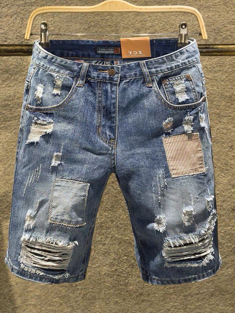 Cheap ripped top jean shorts