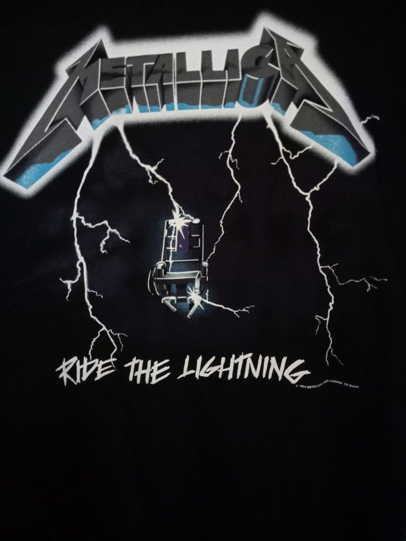 METALLICA RIDE THE LIGHTNING 1994 on Carousell