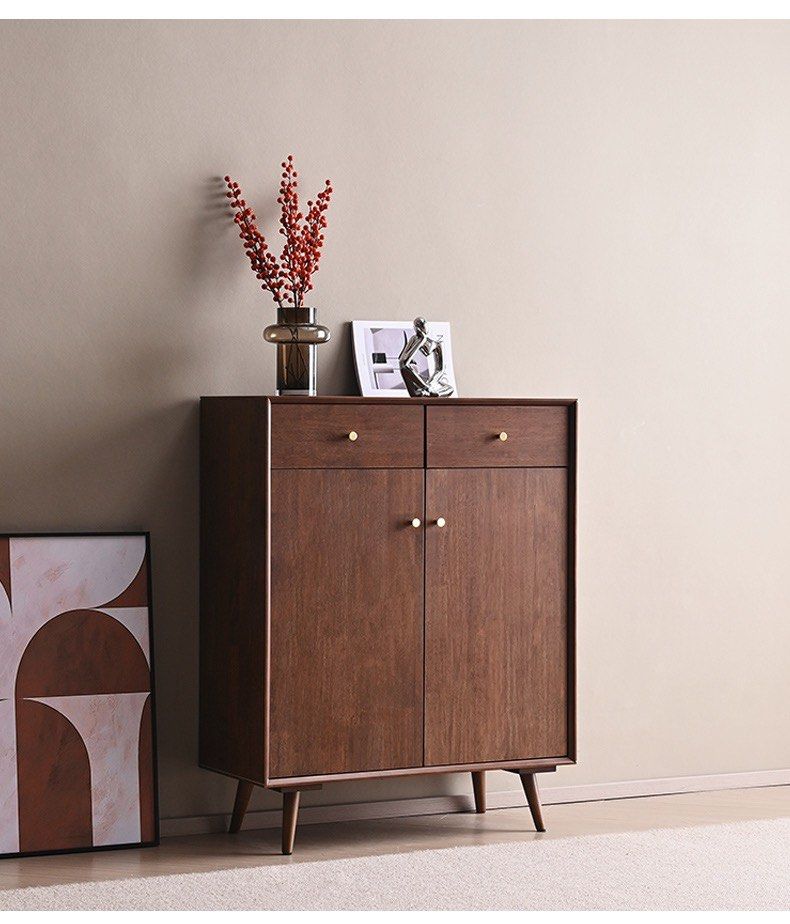 Mid century sales modern shoe rack