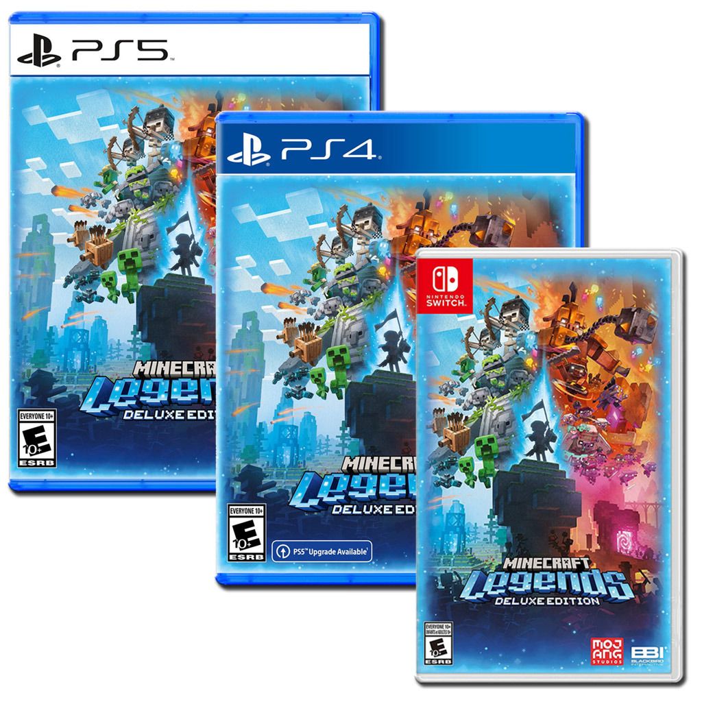 Minecraft Legends Deluxe Edition (R1/US), Video Gaming, Video Games,  PlayStation on Carousell