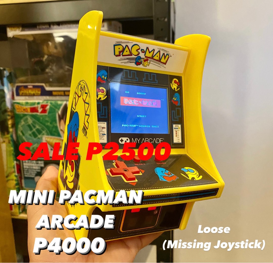MINI ARCADE MACHINE PACMAN 112 Scale, Hobbies & Toys, Toys & Games on