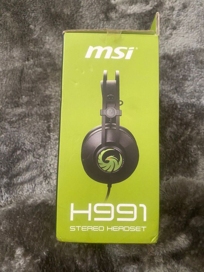 MSI H991 Gaming Headset, Audio, Headphones & Headsets on Carousell