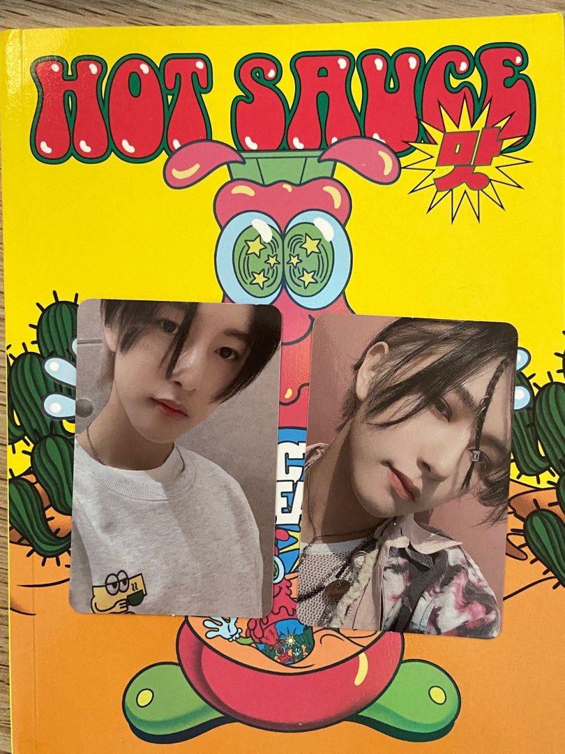 NCT Dream Hot Sauce Album, Photocards, CD, Sticker, Photobook set